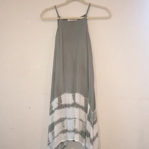 Miami Green Tye-Dye Dress